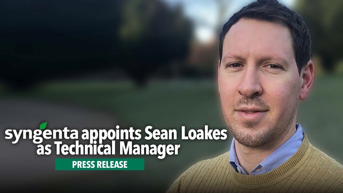 Syngenta appoints Sean Loakes as Technical Manager